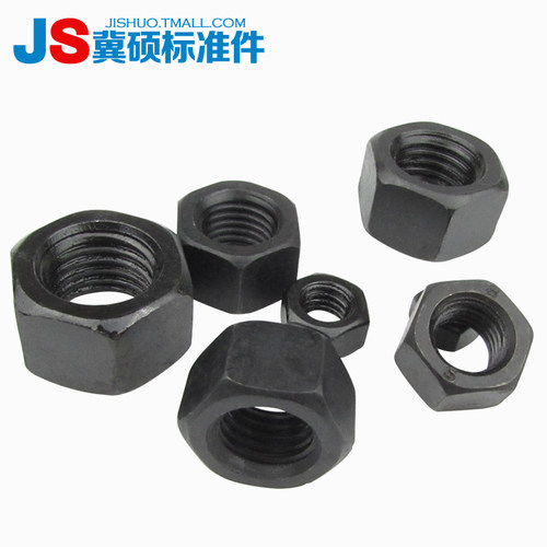 GB6170高强度8级发黑螺母镀锌镀镍达克罗10/12级螺帽M5/M6—M100 - 图1