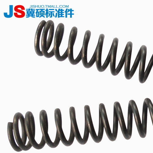 锰钢弹簧 发黑锰钢/压簧伸缩压缩弹簧 线径0.3-3.0 - 图0