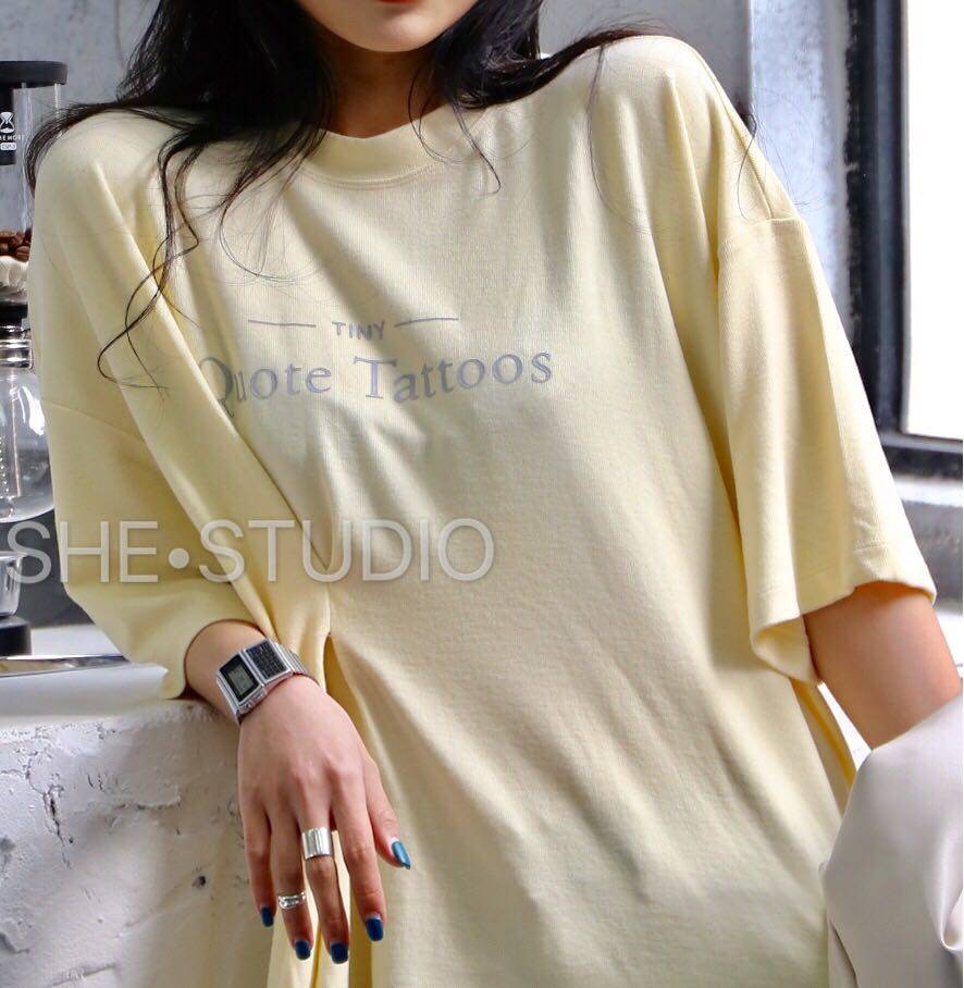 s&she/ 2020春季新款韩版设计t恤 小胖家女装店T恤