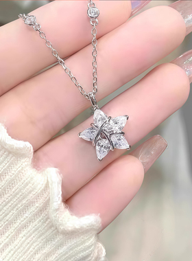 织女星S999足银锁骨链女友礼物