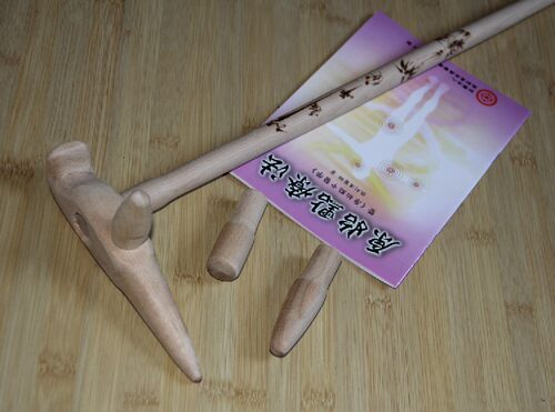 五代按摩器不求人原始点张钊汉过江龙制作各类木质工具厂家定做制 - 图2