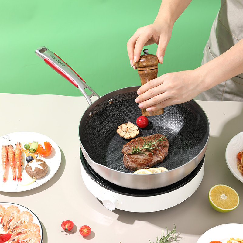 康巴赫官方旗舰店第五代小资316l锅 康巴赫炒锅