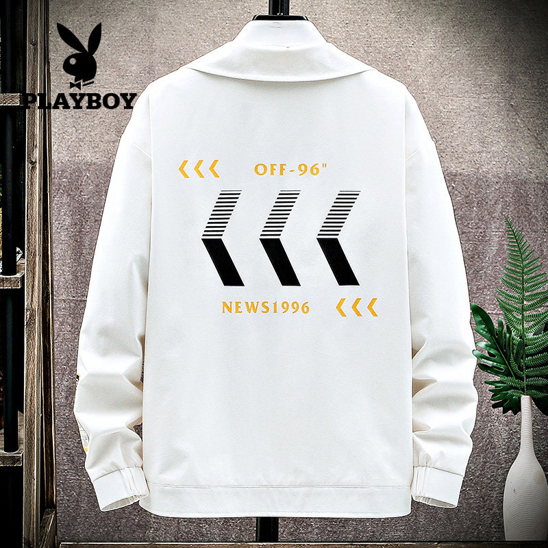 花花公子潮2020秋季新款男装夹克 花花公子服饰夹克