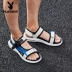 Dép Playboy 2019 Mùa hè Mới Dép nam thông thường Sinh viên Hàn Quốc Xu hướng Dép đi biển mềm - Sandal sandal nam Sandal