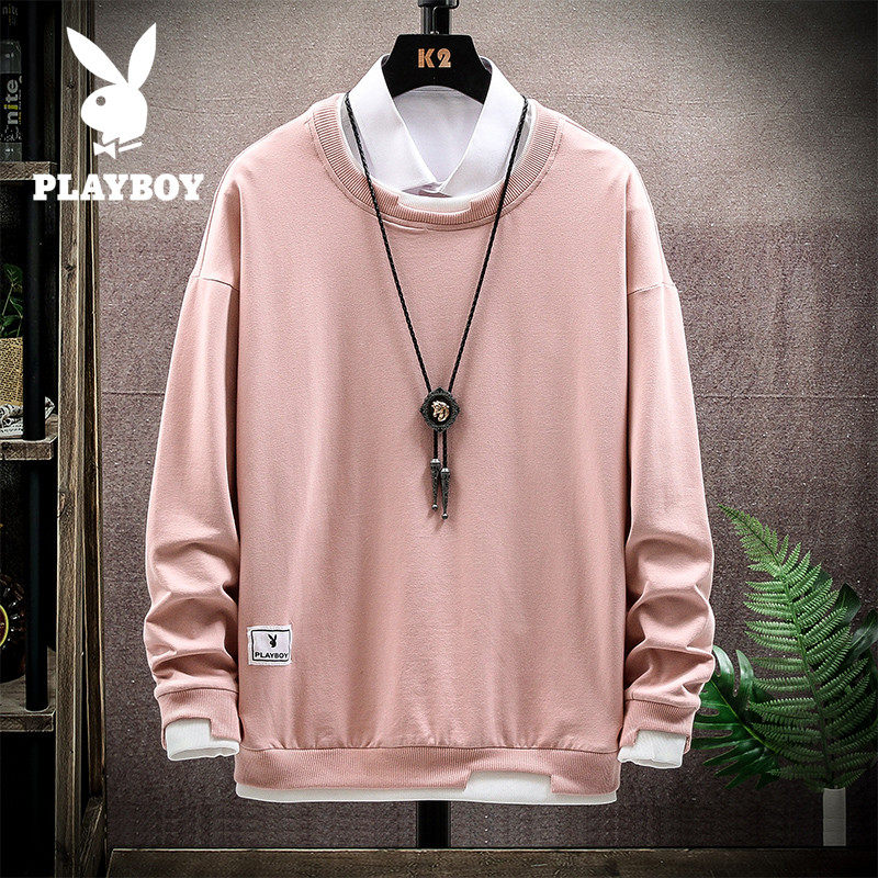 花花公子男装2020秋季新款宽松卫衣 花花公子服饰卫衣