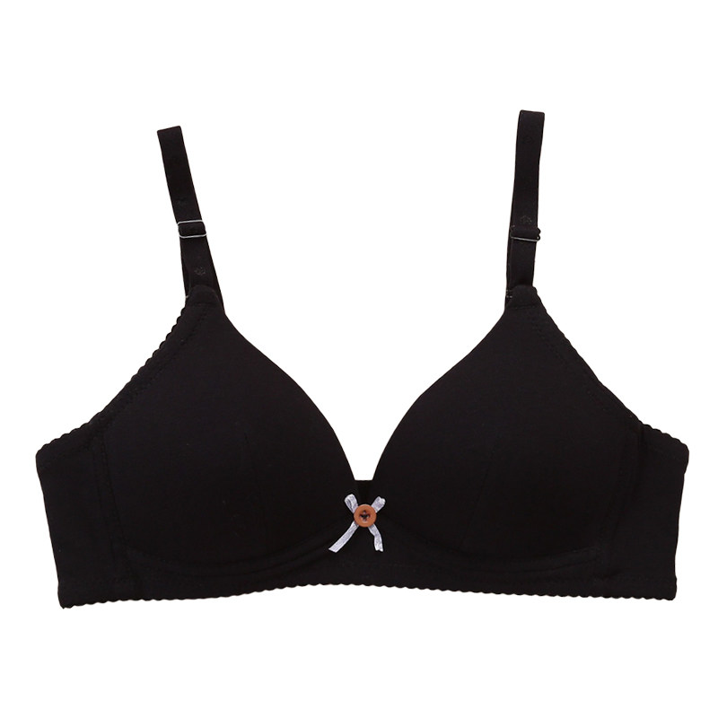 少女薄款发育期聚拢全棉高中生文胸 苛尔菲内衣文胸