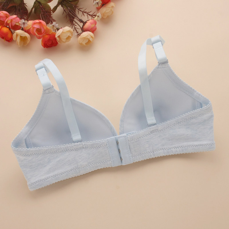 少女薄款发育期聚拢全棉高中生文胸 苛尔菲内衣文胸