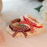 Шарф, нагрудник, аксессуар с бантиком, чокер, слюнявчик