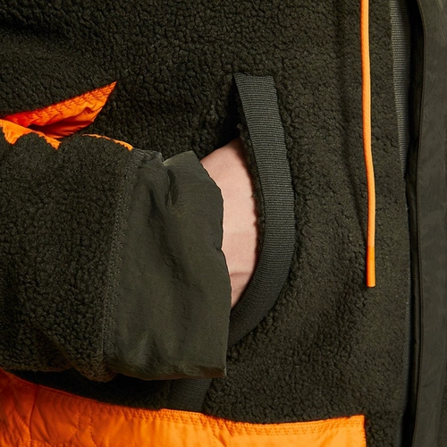 Калифорния [30 % скидка] Nike Мужская тренд плюшевая шва длинная повседневная куртка хлопковая куртка BV4798-886