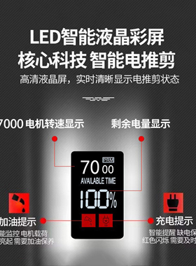 HIENA/海伊娜理发廊专用电动理发器油头电推剪家用光头剃头刀电推