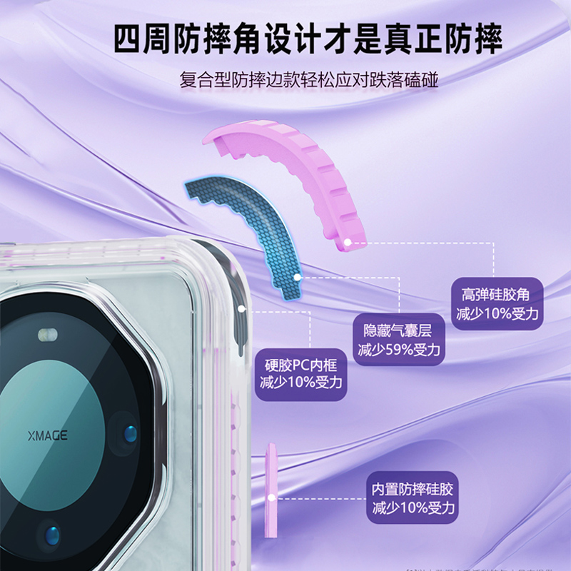 【全包密封防水】华为mate60Pro手机壳防摔潜水游泳防尘镜头全包保护mate60Pro+RS非凡大师骑手防雨外卖漂流 - 图2