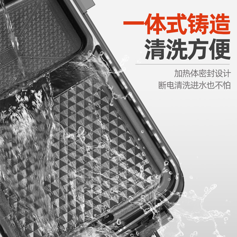 益伟家居旗舰店火锅烧烤一体锅家用多功能两用韩式无烟电烤盘烤肉机涮烤刷炉鸳鸯3