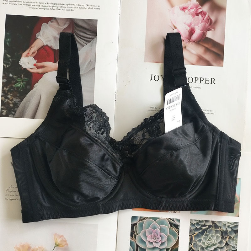 大码软钢圈内衣光面兔耳杯超薄胸罩胖MM全罩杯大胸显小防下垂文胸,淘宝优惠券,粉丝福利购,淘宝优惠卷