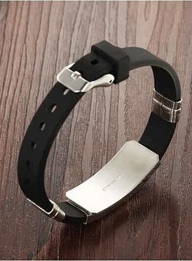 小清新硅胶韩版潮人钛钢男女星座甜美简约个性送闺蜜学生礼物手链