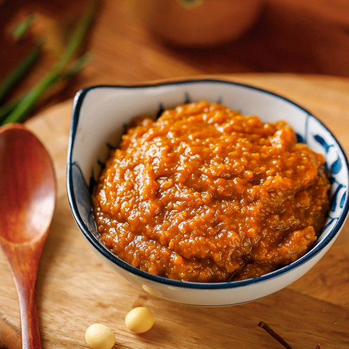 郝家大酱东北特产黄豆酱农家大酱豆瓣酱下饭酱蘸菜酱炒菜450g*3袋 - 图2