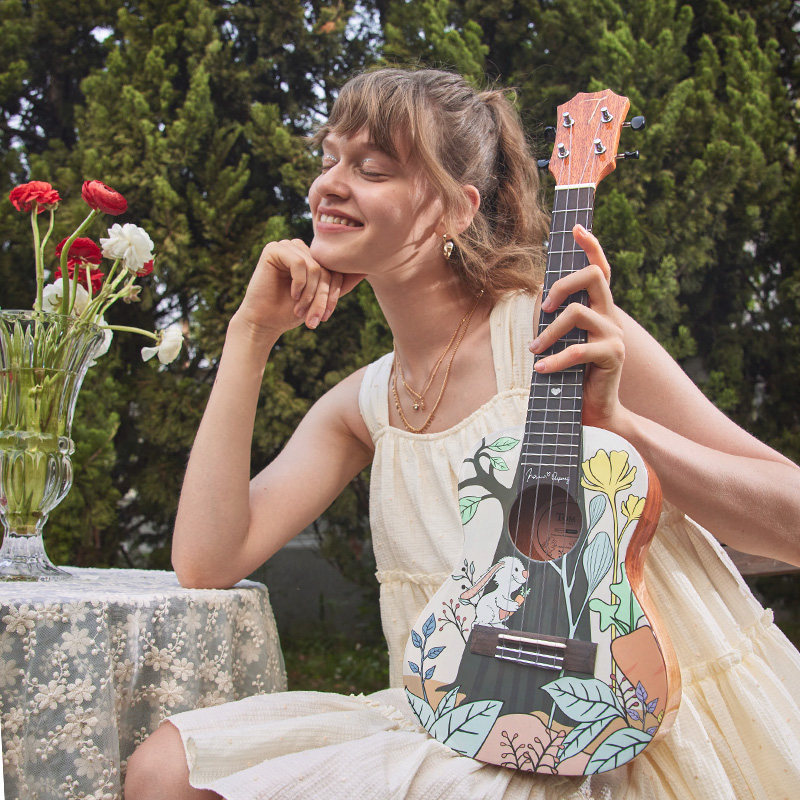 【2022款】tom欧阳娜娜尤克里里单板 TOM乐器尤克里里/小吉他