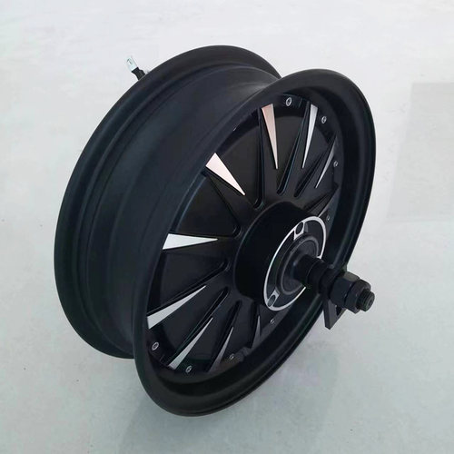 QSMOTOR全顺12寸2代1500W2000W省电型2.5J轮毂16轴供整车配套电机 - 图1