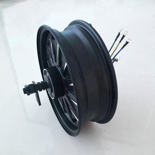 QSMOTOR全顺12寸2代1500W2000W省电型2.5J轮毂16轴供整车配套电机 - 图2