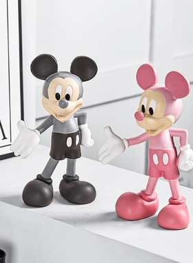 福景客厅迎宾米奇装饰品摆件