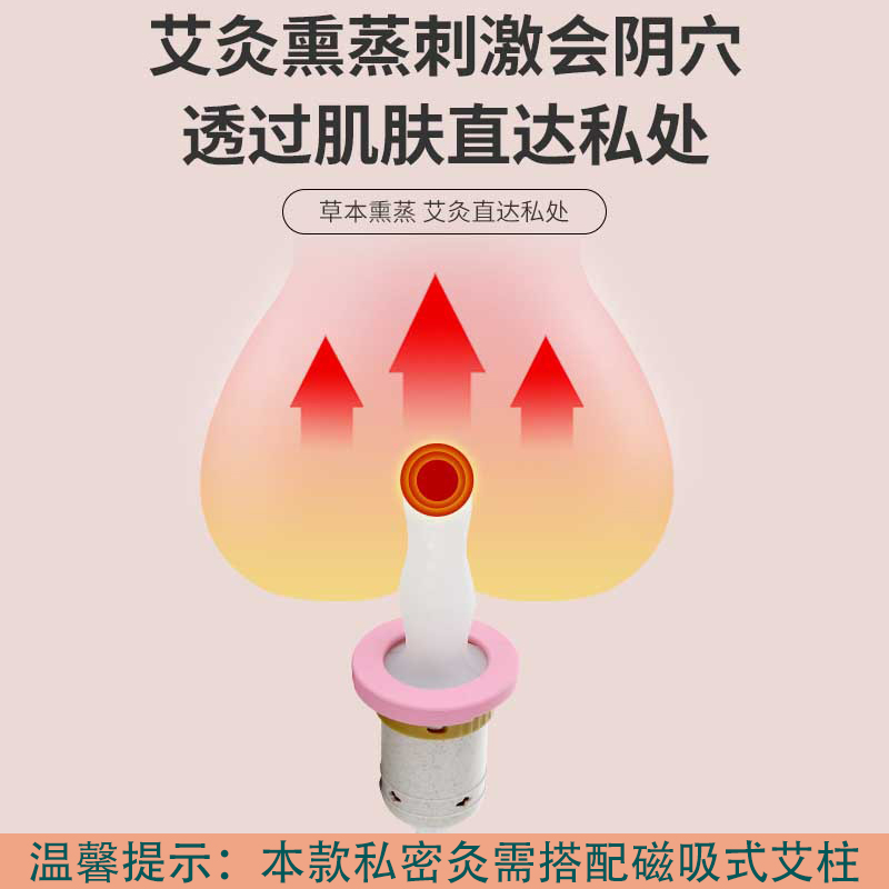 妇科私密艾灸套盒美容院专用私处内阴道艾灸熏蒸仪器硅胶导管工具