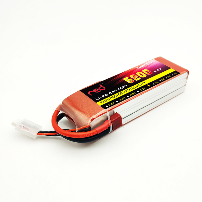 红牌航模电池5200mAh3S11.1V车模RC 大脚车 攀爬车工厂直销电池组 - 图2