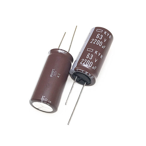 进口铝电解电容 63v2200uf 18*40 黑金刚KY升级版 高频低阻长寿命 - 图0