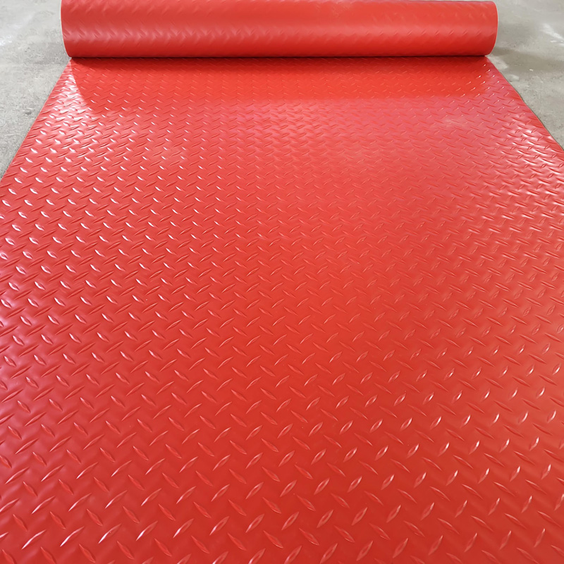 PVC防水防滑垫地垫地毯满铺车间简约裁剪厨房塑胶地板垫楼梯脚垫-图0