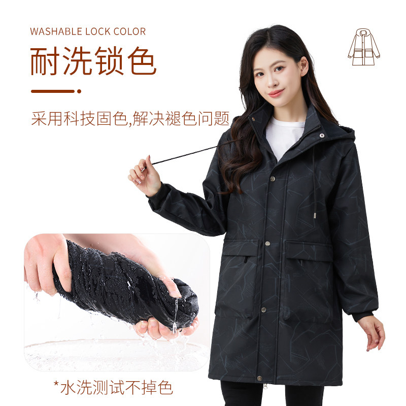 新款加绒罩衣成人男女加厚长袖外穿洋气工作服秋冬防水脏围裙大褂,淘宝优惠券,粉丝福利购,淘宝优惠卷