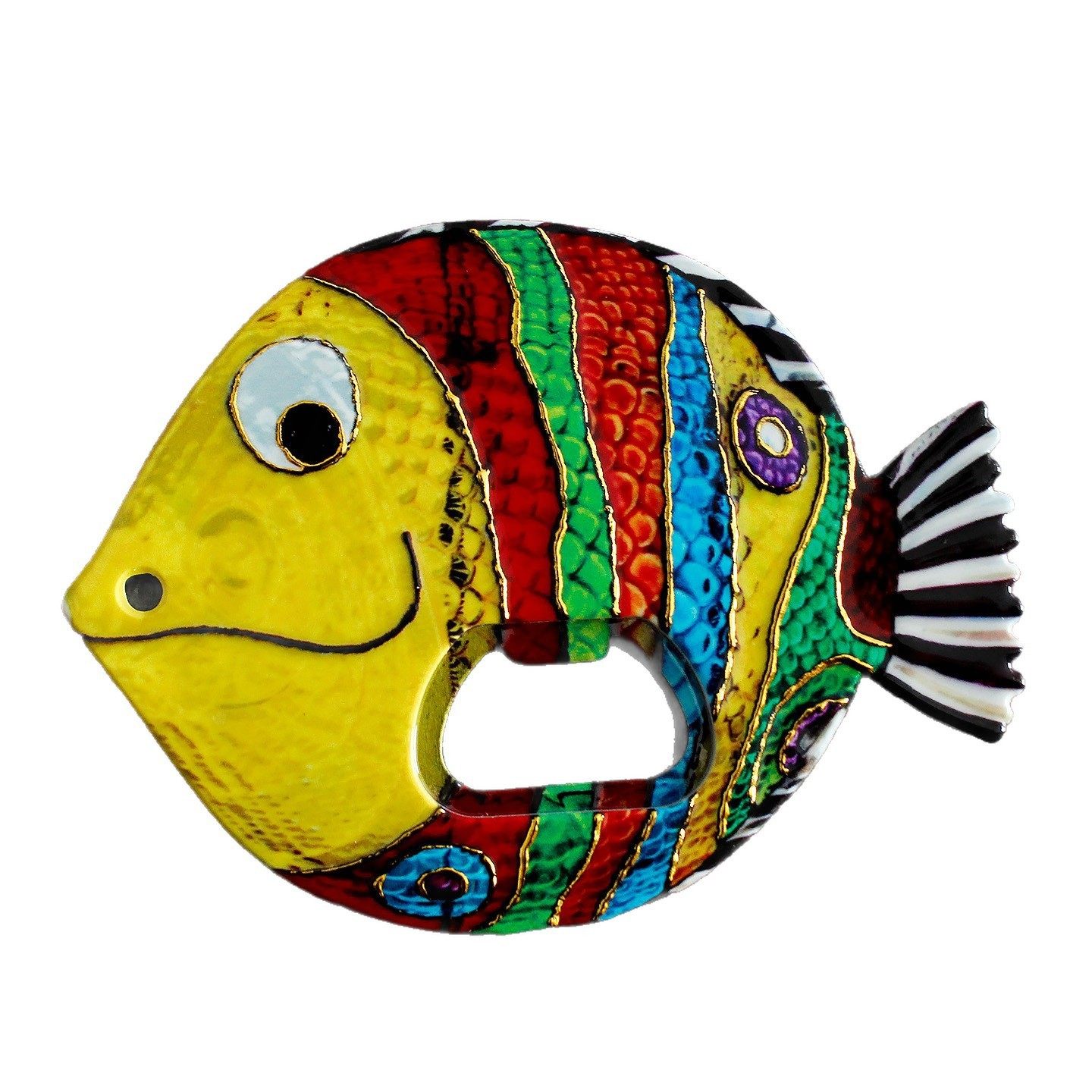 高级感可爱烫金冰箱贴海洋胖头鱼开瓶器创意家居装饰文创稀奇古怪,淘宝优惠券,粉丝福利购,淘宝优惠卷