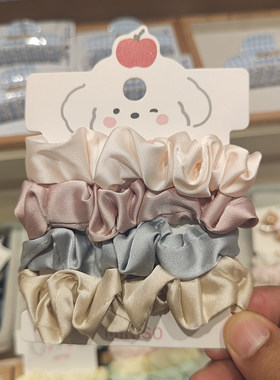 【MINISO】名创优品卡装系列油画4支组合头扎发饰组合装甜美淑女