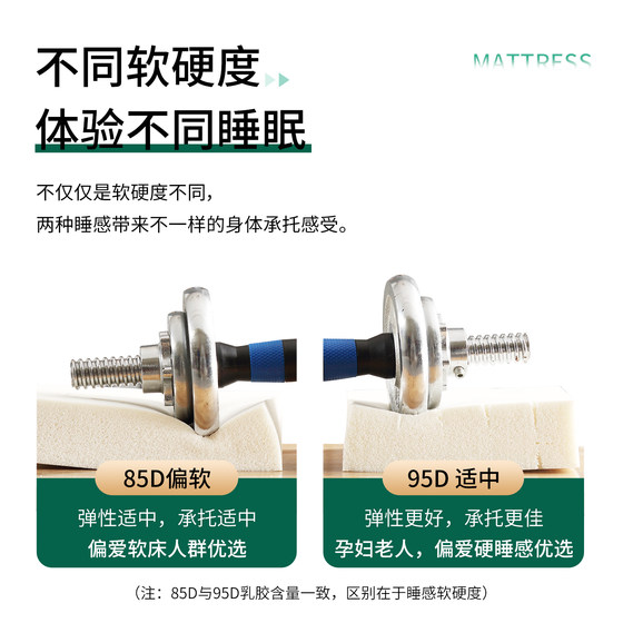 Thai latex is natural, environmentally friendly, odorless, breathable and anti-mite