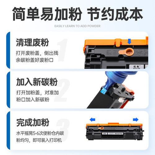 适用惠普CF247A碳粉M16a M16w墨粉M17A M17W M29a打印机碳粉M29A M29W M30a 30w M39w一体机硒鼓粉HP47A - 图2