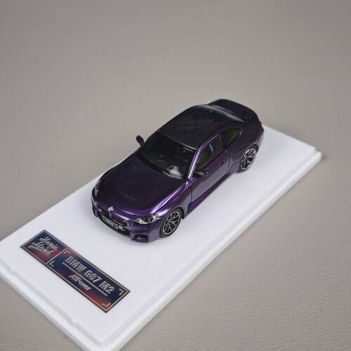 Howie Model HM 1:64 宝马 BMW M2 G87 合金汽车模型收藏 - 图2