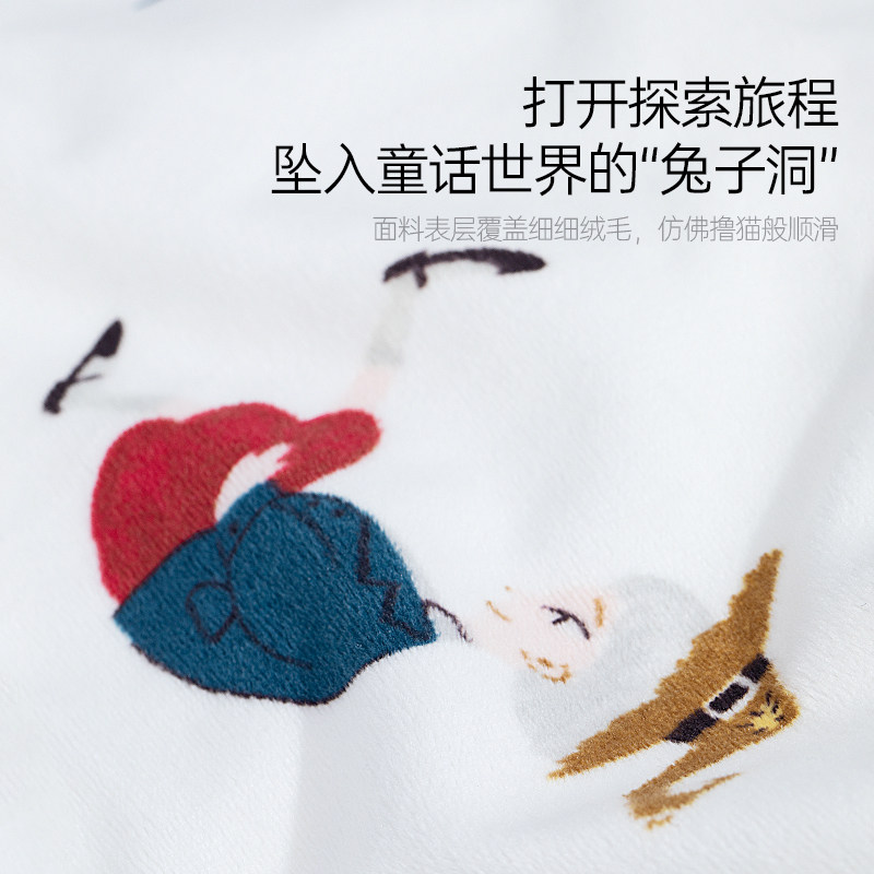 bebetour宝宝保暖毯水晶绒毛毯被子 bebetour婴童毛毯/盖毯