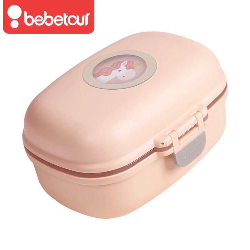 bebetour婴儿装奶粉盒便携式分装盒 bebetour奶粉储存盒/奶粉盒
