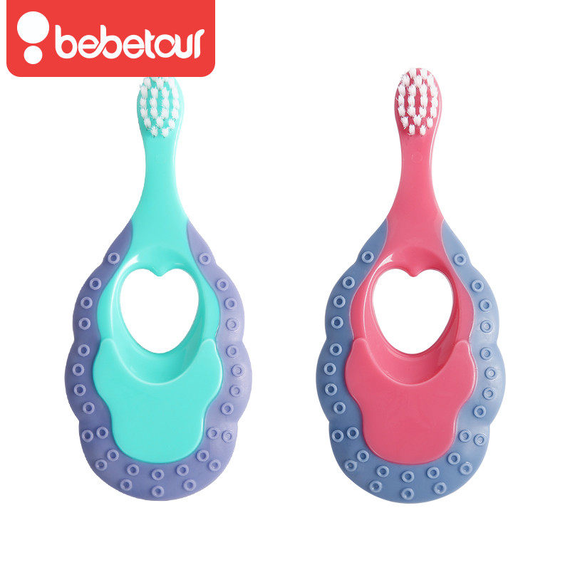 【试用价】bebetour宝宝婴幼软毛牙刷 bebetour乳牙刷/训练牙刷/护齿牙刷