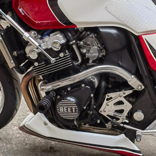 适用本田 CB400 92-98年 VTEC 1-2-3-4-5代 保险杠保护杠改装护架 - 图0