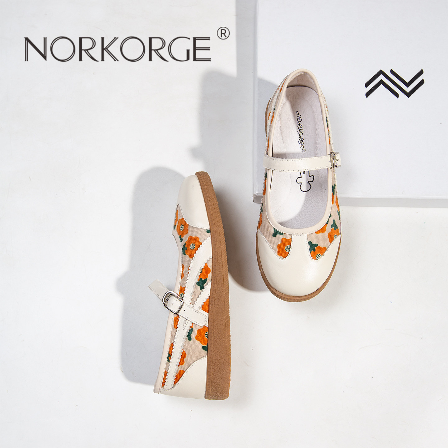 原创新款复古包容俏皮圆头德训软底玛丽珍粗跟单鞋乐福鞋平底鞋女,淘宝优惠券,粉丝福利购,淘宝优惠卷