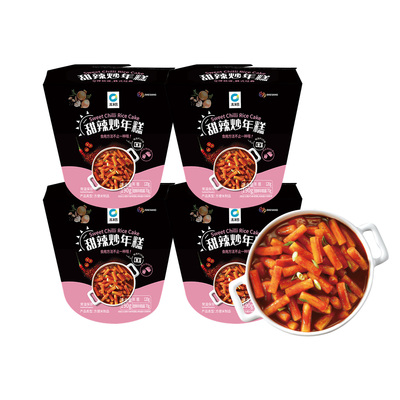 清净园甜辣炒年糕190g韩式年糕条年糕杯正宗韩式风味宵夜速食