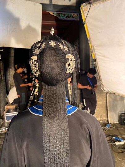 Opera stage wire curtain nano wire curtain opera doll