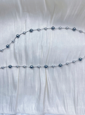 秋冬深色8/10mmY字链百搭款约75厘米