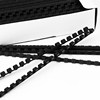 A4 binding apron plastic 21 holes financial black and white supplies