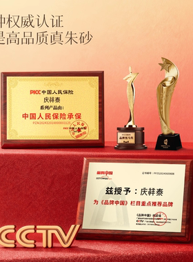 龙年转运珠平安好运朱砂锁骨链