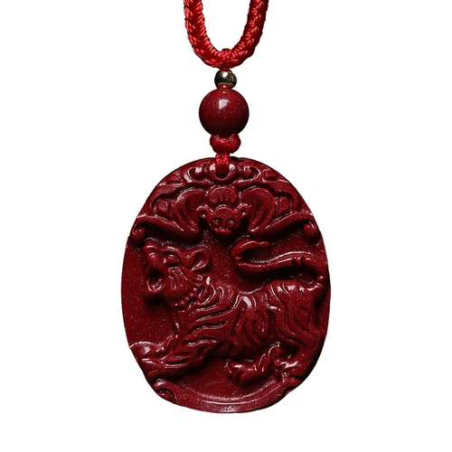 Cinnabar Pendant Office Flagship Store Zodiac Stem