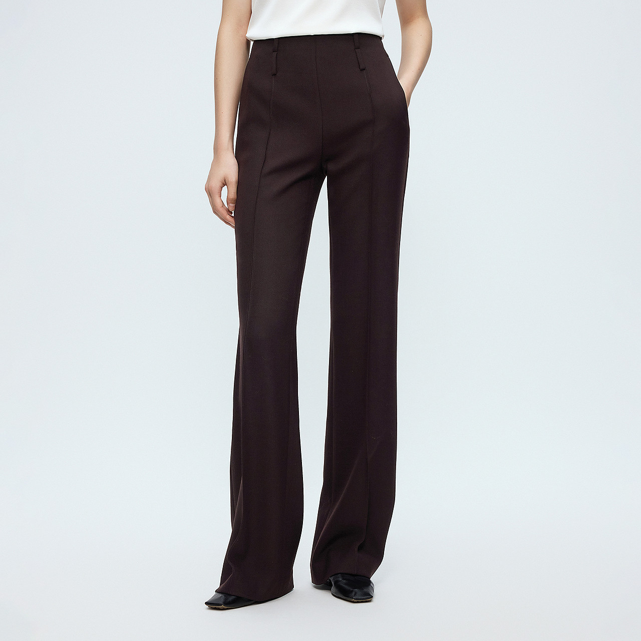 朗姿安克拉红高智感西装外套/西裤双排扣优雅女2025年冬季新款女,淘宝优惠券,粉丝福利购,淘宝优惠卷