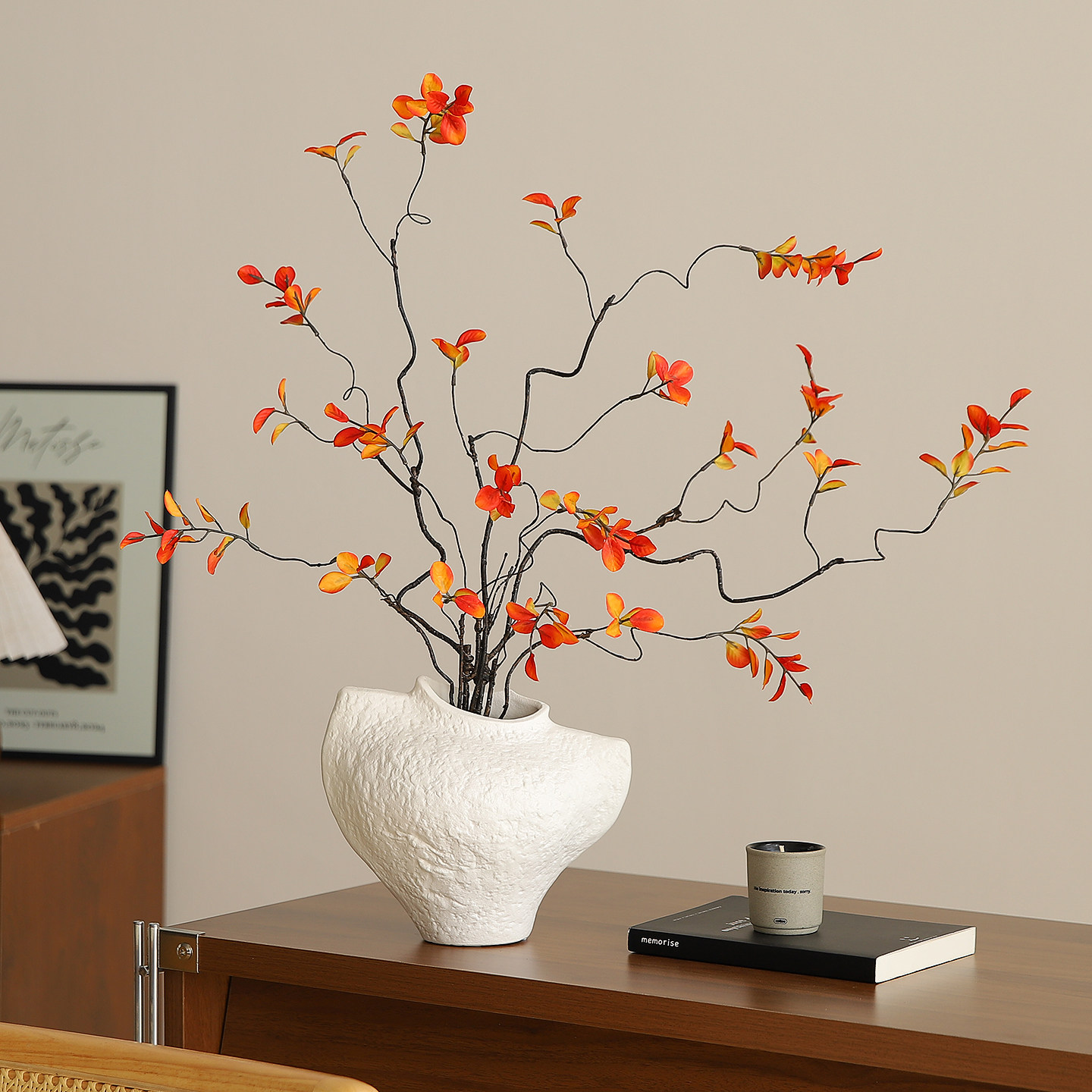 宋代美学花瓶摆件客厅插花干花树枝家居电视柜餐桌装饰高级感小众,淘宝优惠券,粉丝福利购,淘宝优惠卷