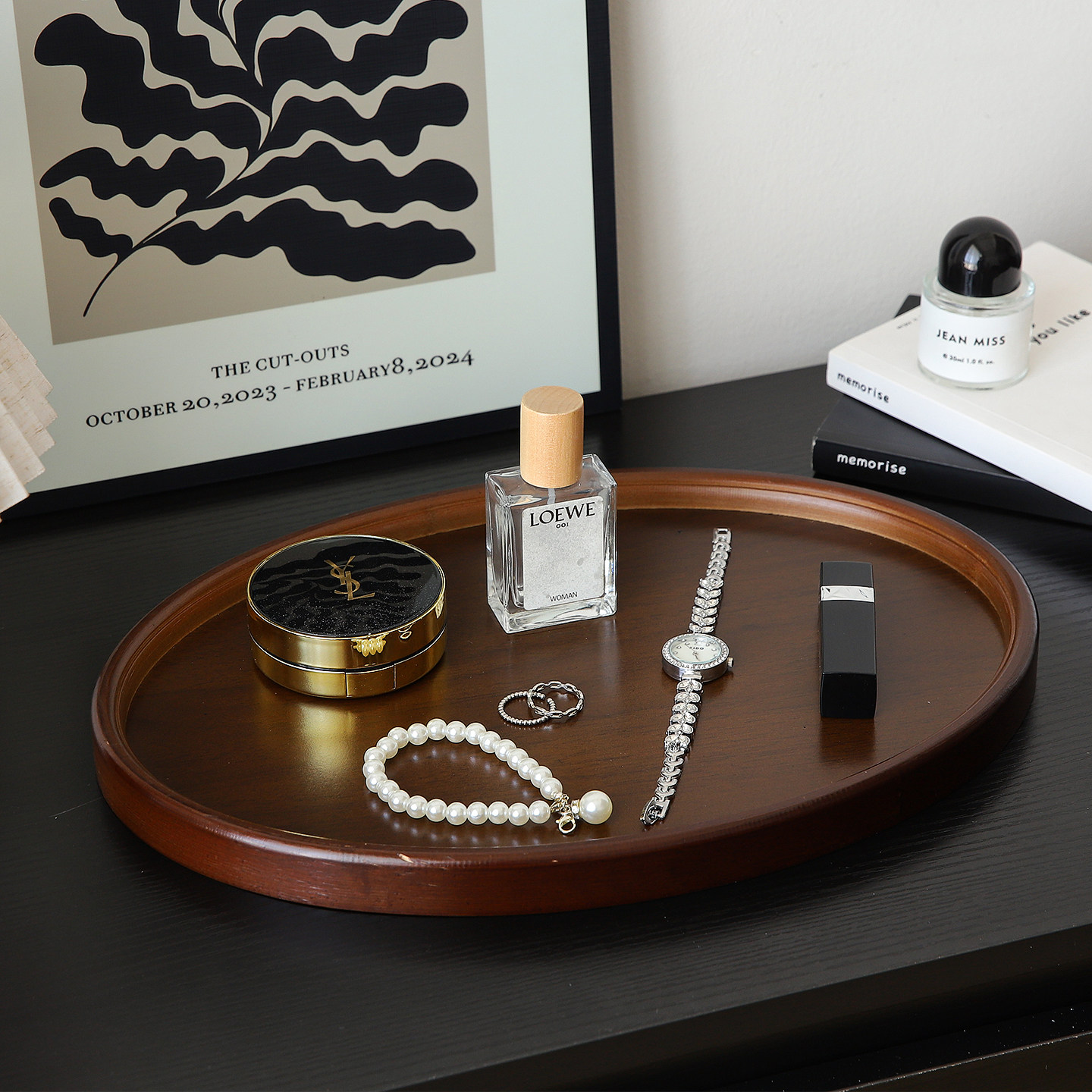 法式复古香薰香水中古托盘轻奢高档玄关首饰品收纳展示盘拍摄道具,淘宝优惠券,粉丝福利购,淘宝优惠卷