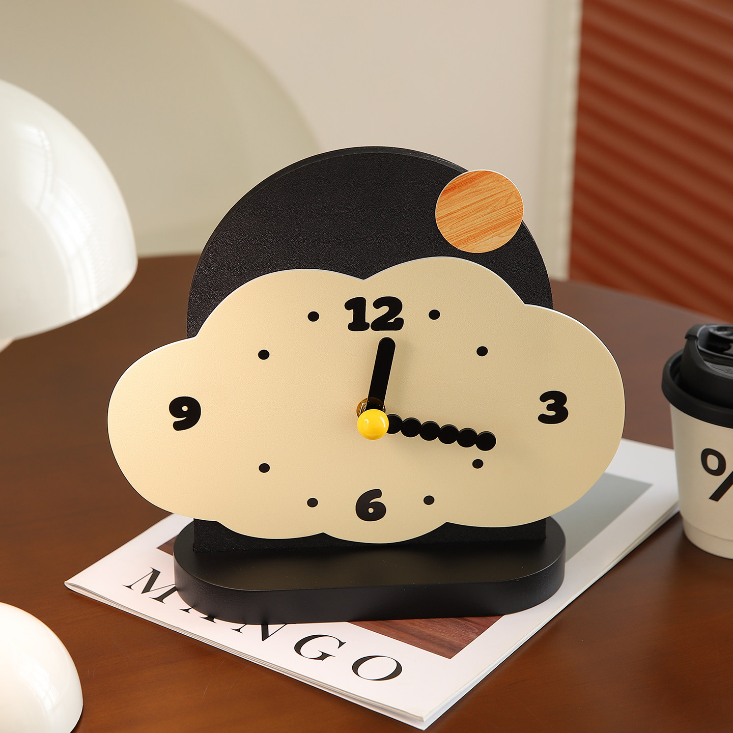 法式中古风创意桌面时钟表摆台式座钟客厅2025新款摆件小众高级感,淘宝优惠券,粉丝福利购,淘宝优惠卷