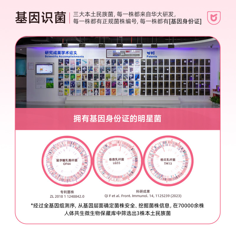【官方正品 】华大营养基因优美达女性益生菌密蜜蔓越莓
