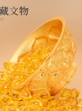 陕西历史博物馆鸳鸯金饭碗